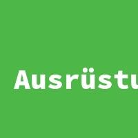 Ausrüstung