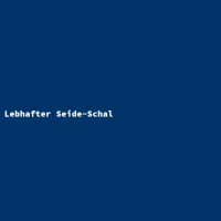 Lebhafter Seide-Schal