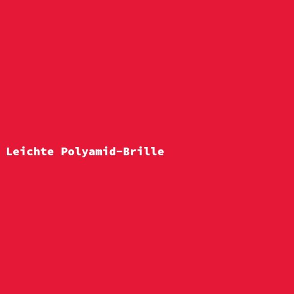 Leichte Polyamid-Brille
