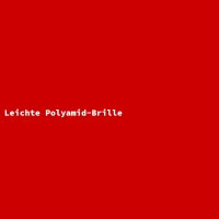 Leichte Polyamid-Brille