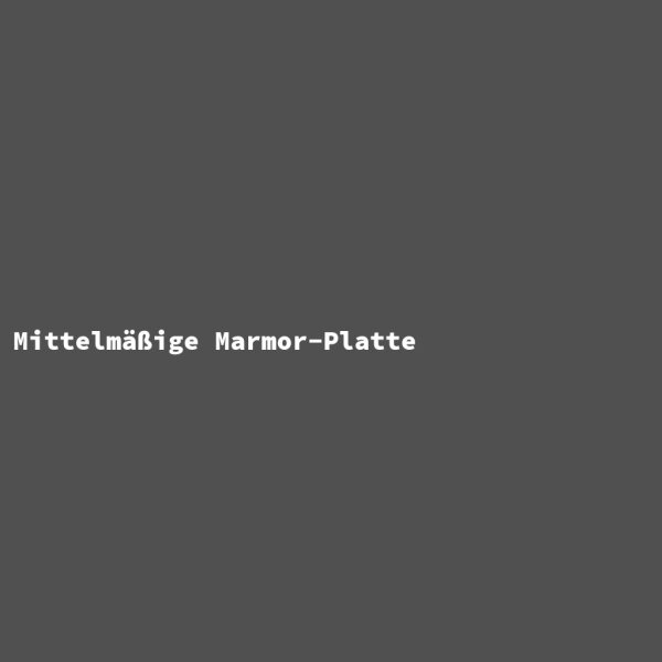Mittelm&auml;&szlig;ige Marmor-Platte