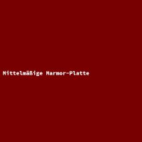 Mittelm&auml;&szlig;ige Marmor-Platte