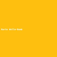 Harte Wolle-Bank
