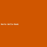 Harte Wolle-Bank