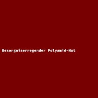 Besorgniserregender Polyamid-Hut