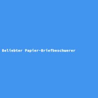 Beliebter Papier-Briefbeschwerer