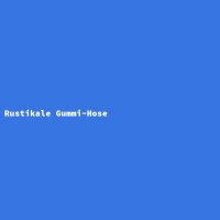 Rustikale Gummi-Hose