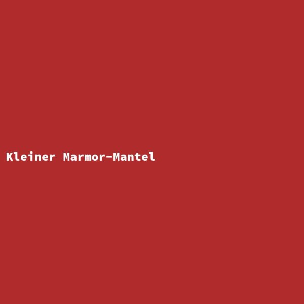Kleiner Marmor-Mantel
