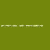 Unterhaltsamer Seide-Briefbeschwerer
