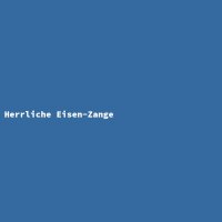 Herrliche Eisen-Zange