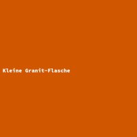 Kleine Granit-Flasche