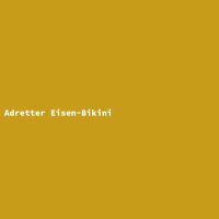 Adretter Eisen-Bikini