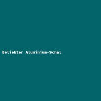Beliebter Aluminium-Schal