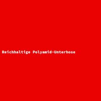 Reichhaltige Polyamid-Unterhose