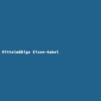 Mittelm&auml;&szlig;ige Eisen-Gabel