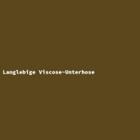 Langlebige Viscose-Unterhose
