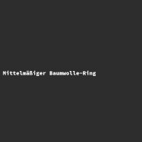 Mittelm&auml;&szlig;iger Baumwolle-Ring