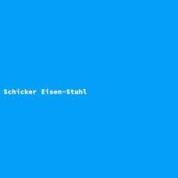 Schicker Eisen-Stuhl
