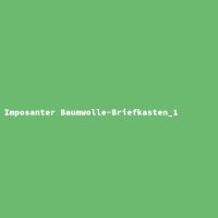Imposanter Baumwolle-Briefkasten_1