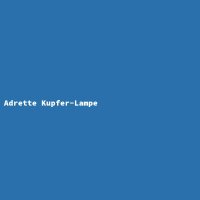 Adrette Kupfer-Lampe