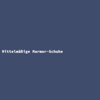Mittelm&auml;&szlig;ige Marmor-Schuhe