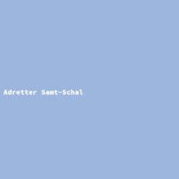 Adretter Samt-Schal