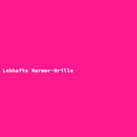 Lebhafte Marmor-Brille