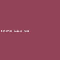 Leichtes Wasser-Hemd