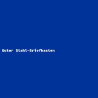 Guter Stahl-Briefkasten