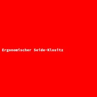 Ergonomischer Seide-Klositz
