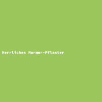 Herrliches Marmor-Pflaster