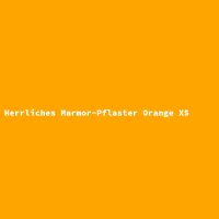 Herrliches Marmor-Pflaster Orange XS