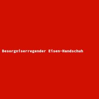 Besorgniserregender Eisen-Handschuh