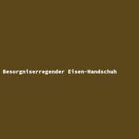 Besorgniserregender Eisen-Handschuh