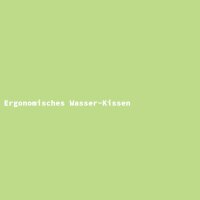 Ergonomisches Wasser-Kissen