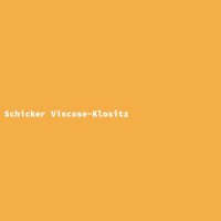 Schicker Viscose-Klositz