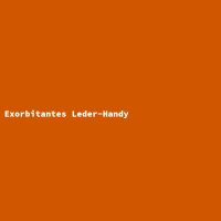 Exorbitantes Leder-Handy
