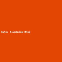 Guter Aluminium-Ring