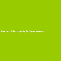Harter Viscose-Briefbeschwerer