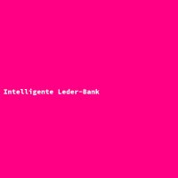 Intelligente Leder-Bank