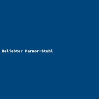 Beliebter Marmor-Stuhl