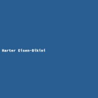 Harter Eisen-Bikini