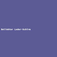 Beliebter Leder-Schirm