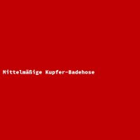 Mittelm&auml;&szlig;ige Kupfer-Badehose