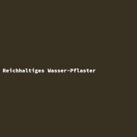 Reichhaltiges Wasser-Pflaster