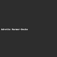 Adrette Marmor-Decke