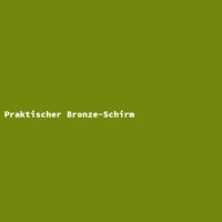 Praktischer Bronze-Schirm
