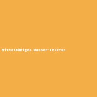 Mittelm&auml;&szlig;iges Wasser-Telefon