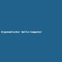 Ergonomischer Wolle-Computer