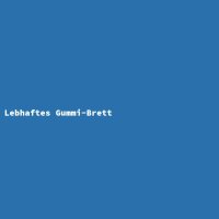 Lebhaftes Gummi-Brett